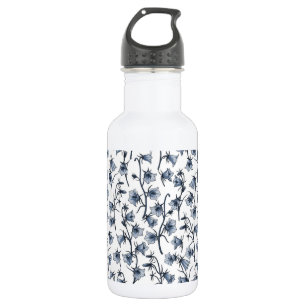 Bluebells, Harebells, Blumen Edelstahlflasche