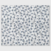 Bluebells, Harebells, Blumen Geschenkpapier (Flach)