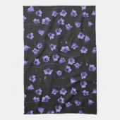 Bluebells, Harebells, Blumen Geschirrtuch (Vertikal)