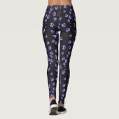 Bluebells, Harebells, Blumen Leggings (Rückseite)