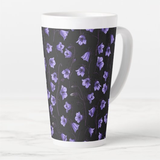 Bluebells, Harebells, Blumen Milchtasse (Rechte Ecke)