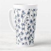 Bluebells, Harebells, Blumen Milchtasse (Linke Ecke)