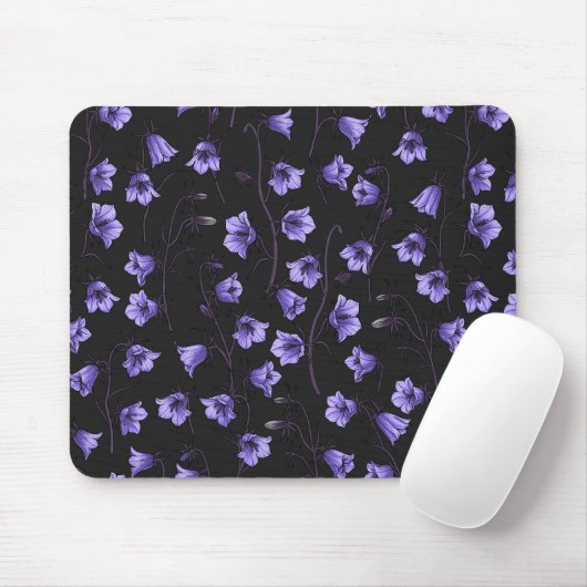 Bluebells, Harebells, Blumen Mousepad (Mit Mouse)