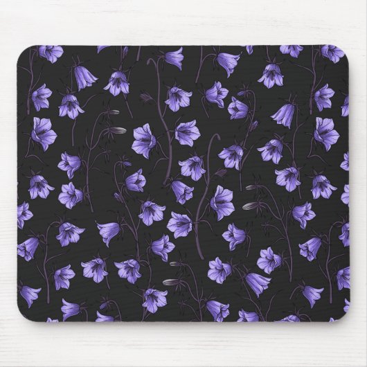 Bluebells, Harebells, Blumen Mousepad (Vorne)