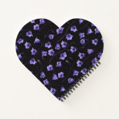 Bluebells, Harebells, Blumen Notizblock (Rückseite)