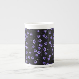 Bluebells, Harebells, Blumen Porzellantasse