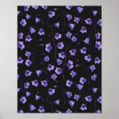 Bluebells, Harebells, Blumen Poster (Vorne)