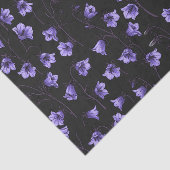 Bluebells, Harebells, Blumen Seidenpapier (Ausschnitt)