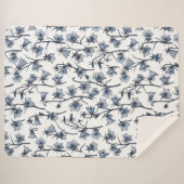 Bluebells, Harebells, Blumen Sherpadecke (Vorderseite (Horizontal))