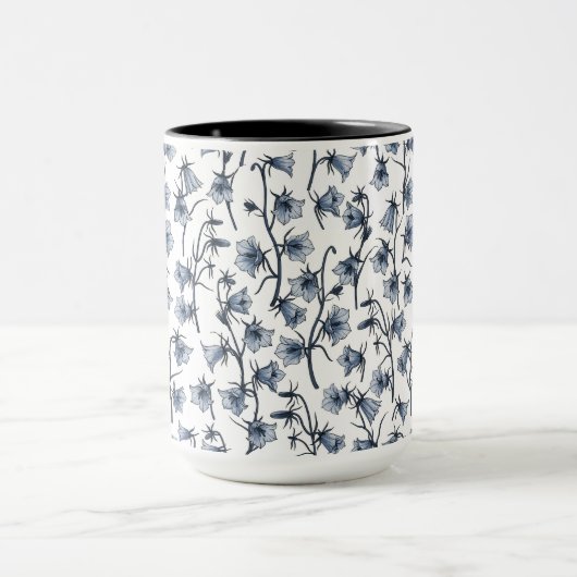 Bluebells, Harebells, Blumen Tasse (Zentrum)