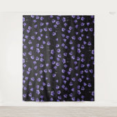 Bluebells, Harebells, Blumen Wandteppich (Vorderseite)