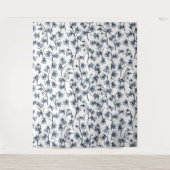 Bluebells, Harebells, Blumen Wandteppich (Vorderseite)