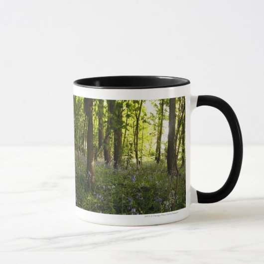 Bluebells in einem Wald Tasse (Rechts)