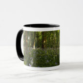 Bluebells in einem Wald Tasse (Vorderseite Links)