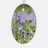Bluebells in England Keramikornament (Links)