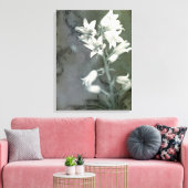 Bluebells in Schwarz und Weiß Leinwanddruck (Insitu (Wohnzimmer))