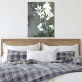 Bluebells in Schwarz und Weiß Leinwanddruck (Insitu (Schlafzimmer))