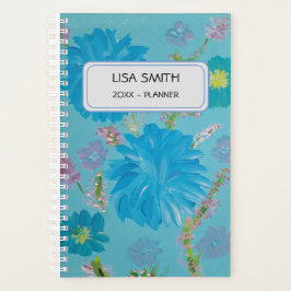 Bluebells Individuelle Name Planner blühen Planer