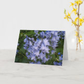 Bluebells Karte (Gelbe Blume)