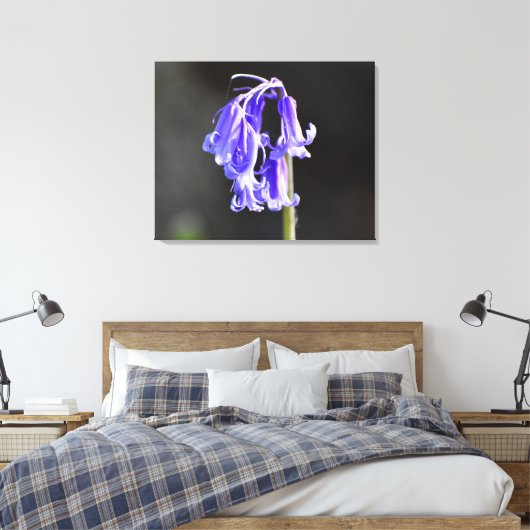 Bluebells Leinwanddruck (Insitu (Schlafzimmer))