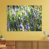 Bluebells Leinwanddruck (Insitu (Wohnzimmer))