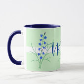 Bluebells Monogram-Tasse Tasse (Links)
