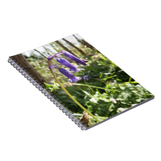 Bluebells-Notebook Notizblock (Rechte Seite)