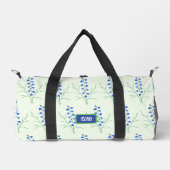Bluebells Pale Green Duffel Bag Duffle Bag (Vorderseite)
