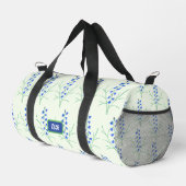 Bluebells Pale Green Duffel Bag Duffle Bag (Rechte Ecke)