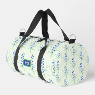 Bluebells Pale Green Duffel Bag Duffle Bag
