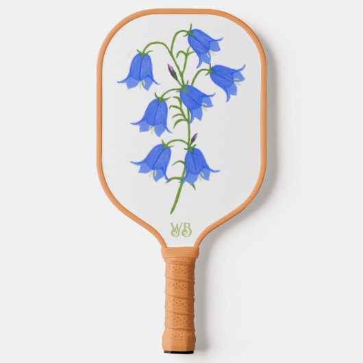 Bluebells Pickleball Paddle (Rückseite)