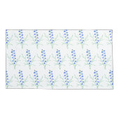 Bluebells Pillow Hüllen White King Size Kissenbezug (Rückseite)