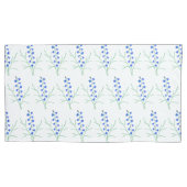 Bluebells Pillow Hüllen White King Size Kissenbezug (Vorderseite)