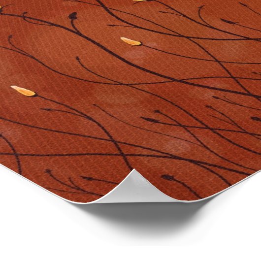 Bluebells Poster (Ecke)