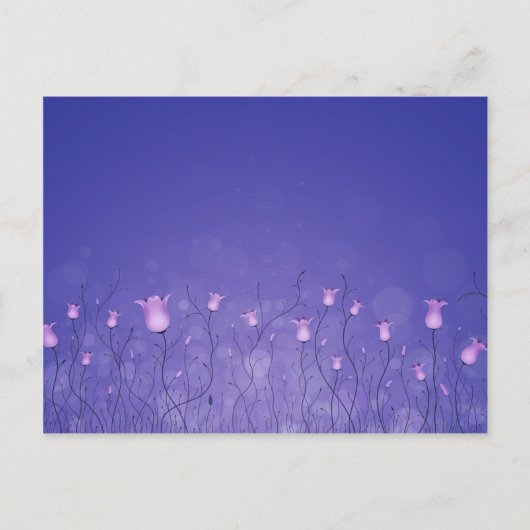 Bluebells Postkarte (Vorderseite)