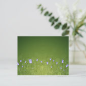 Bluebells Postkarte (Stehend Vorderseite)