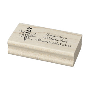 Bluebells Rubber-Briefmarke Gummistempel