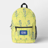 Bluebells Rucksack Gelb (Vorderseite)
