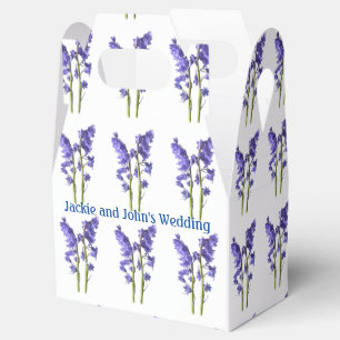 Bluebells Stoffmuster Muster. Geschenkschachtel