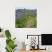 Bluebells und Hay Tor Poster (Heimbüro)