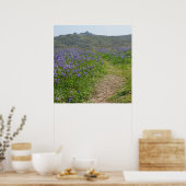 Bluebells und Hay Tor Poster (Küche)