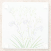 Bluebells und Heftkraut-Untersetzer Glasuntersetzer (Rückseite)