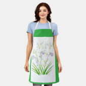 Bluebells und Stitchwort-Schürze Schürze (Getragen)