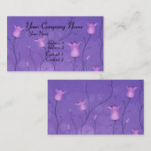 Bluebells Visitenkarte (Vorne/Hinten)