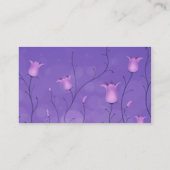 Bluebells Visitenkarte (Rückseite)