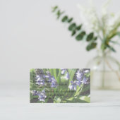 Bluebells Visitenkarte (Stehend Vorderseite)