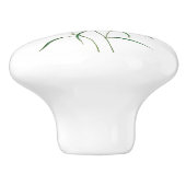 Bluebells von Redoute Botanical Art Round Knob Keramikknauf (Seitenansicht)