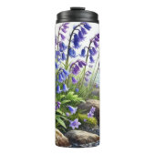 Bluebells von Streamside Thermosbecher (Vorderseite)