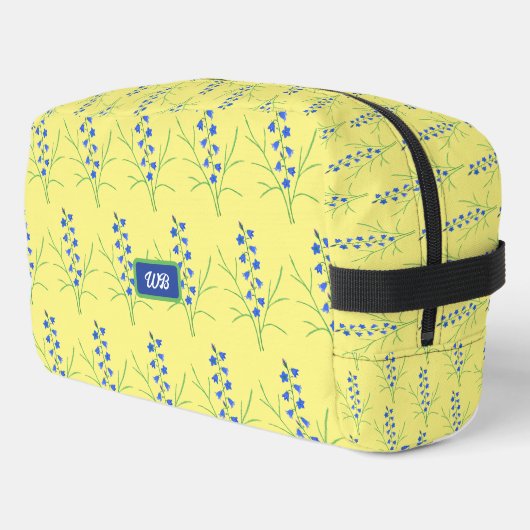 Bluebells Waschbeutel (Linke Seite)