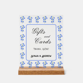 Bluebells Wedding Gifts And Cards Acrylschild
